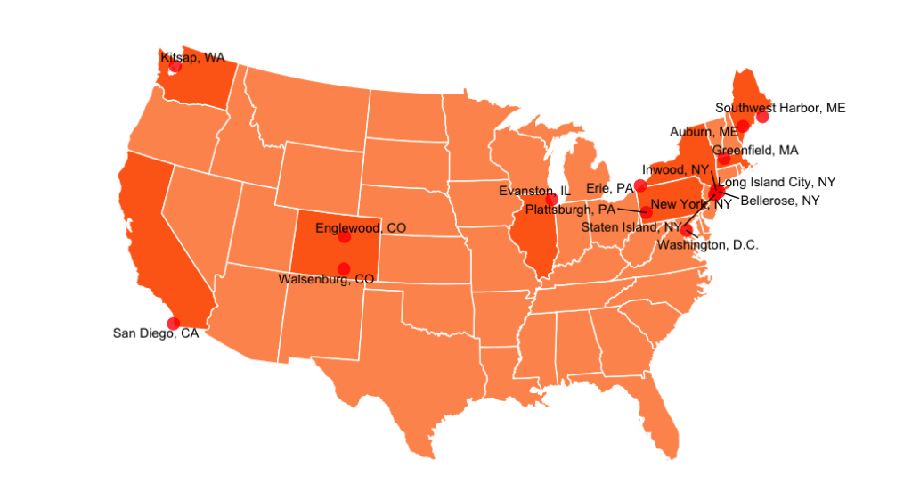 LSP Projects Across the US